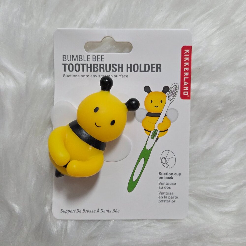 Kikkerland Bumble Bee Toothbrush Holder